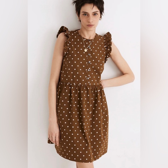 Madewell Dresses & Skirts - Madewell polka dot dress